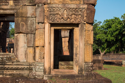Prasat Muang Tam城堡的高棉寺庙纹理