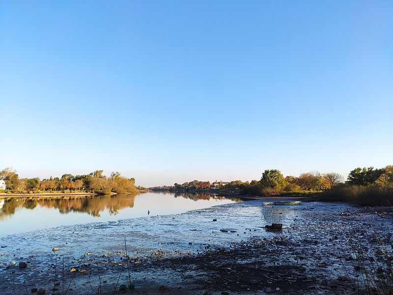 Gualeguaychu河流干旱