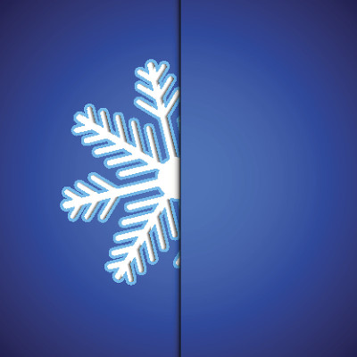 背景,雪花