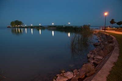 巴拉顿湖的夜晚