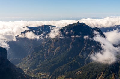 山上的景色