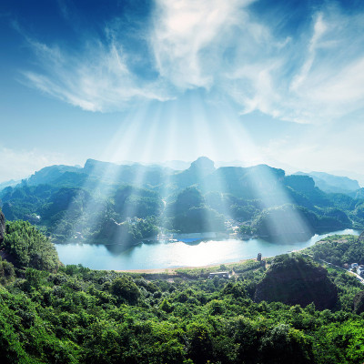 高山蓝天