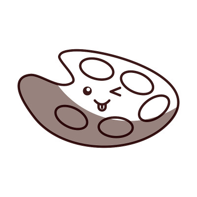 画调色板卡哇伊性格