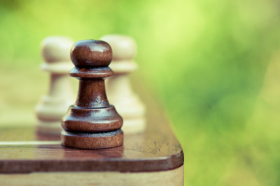棋盘上的棋子