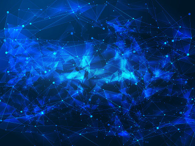 abstract blue background
