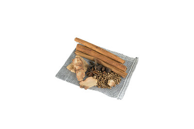 phalo香料在白色的背景上