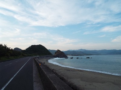 九州宫崎骏日美海滨无人机