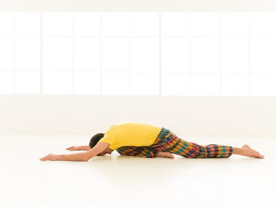 adho Muka Kapotasana 姿势