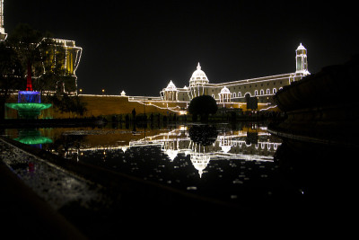 Rashtrapati Bhavan，印度总统府邸，新德里，印度