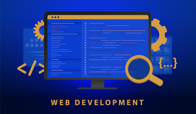 Web Development, programming and coding concept il