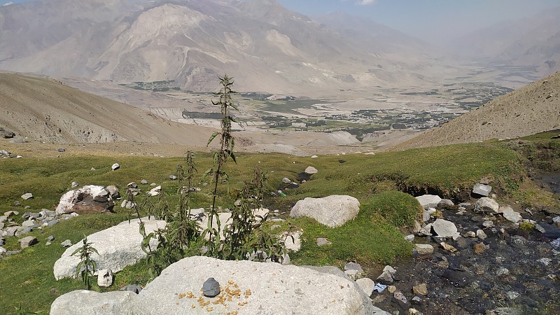 阿富汗伊什哈希姆地区的山景