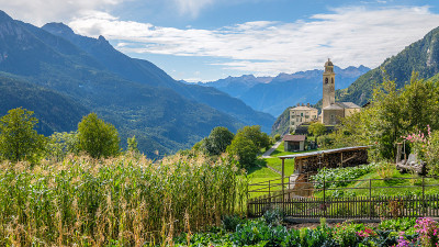 索里奥的夏末初秋(Graubünden，瑞士)