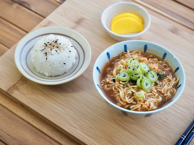 亚洲食品拉面，方便面