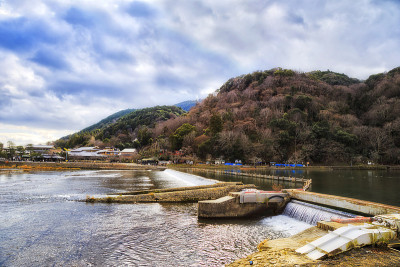 京都桂河堰