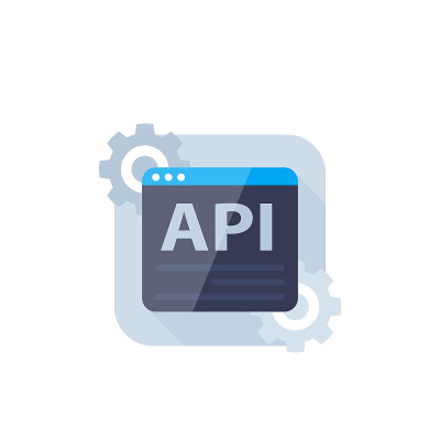 API，软件集成矢量图标