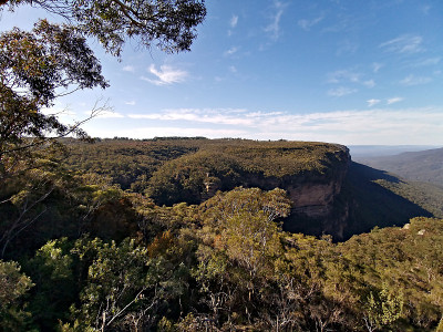 深谷高山，蓝山国家公园