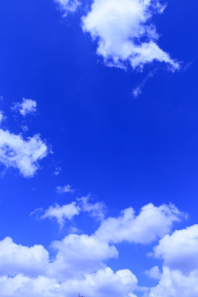 蓝色的天空