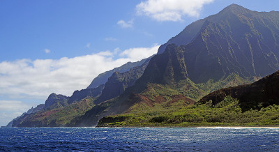 纳帕利海岸景观