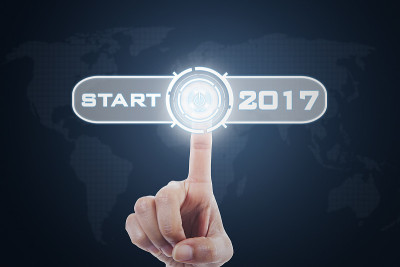 手按按钮与2017