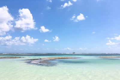 热带海滩度假胜地