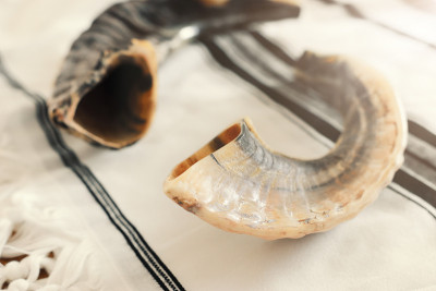 religion image of Shofar (horn) jewish religious s