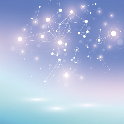 图形抽象背景通信。矢量图