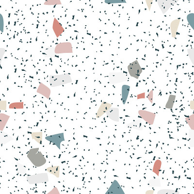 Colorful Seamless Terrazzo background