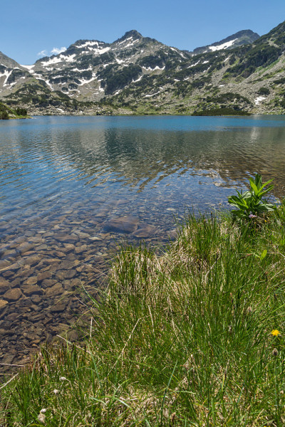 Demirkapiyski chuki和Dzhano峰，Popovo湖，皮林山令人惊叹的景观