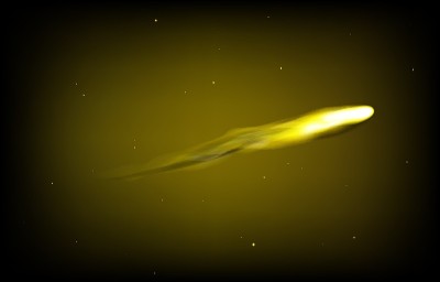燃烧的小行星