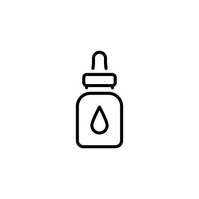 矢量墨水图标。标识