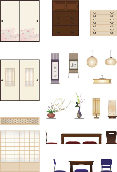 日式房间/家具