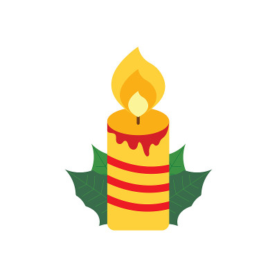 蜡烛平图标