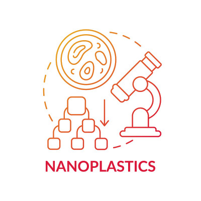 Nanoplastics概念图标