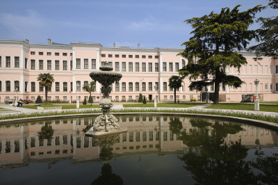 Dolmabahce宫后宫部分，伊斯坦布尔，土耳其