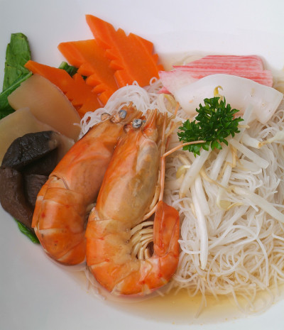 食物的背景。