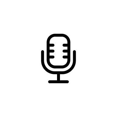 麦克风图标logo插图设计