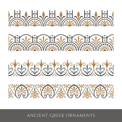 Decorative seamless border
