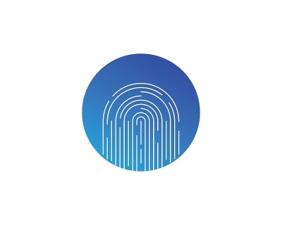 指纹矢量图标