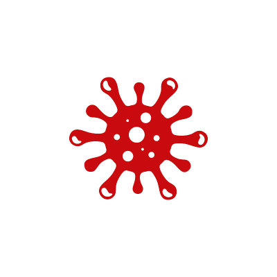 冠状病毒covid-19图标矢量插图
