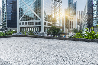 香港的商业区