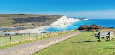 英国西福德的Cuckmere Haven