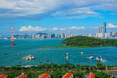 中国厦门海沧的风景