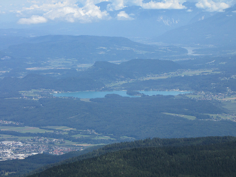 Lake Faaker参见Carinthia/奥地利