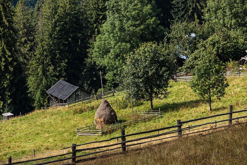 喀尔巴阡山区风景优美