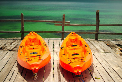 橙色kayak