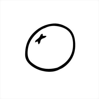 矢量插图。黑色轮廓元素。孤立在白色上的橙子、柑橘或柑橘。柠檬水的配料，果酱。手绘涂鸦简单的水果剪贴画