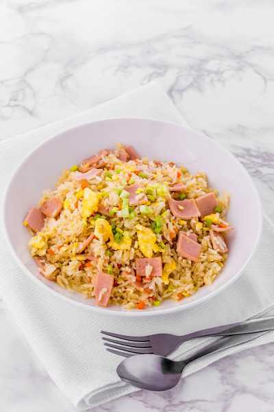 火腿炒饭