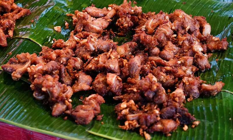 油炸猪肉