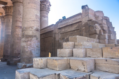 Kom Ombo神庙，位于埃及的阿斯旺。