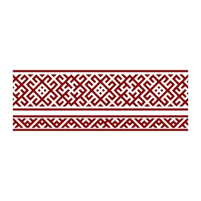 传统的刺绣。矢量插图民族无缝装饰几何图案为您的设计